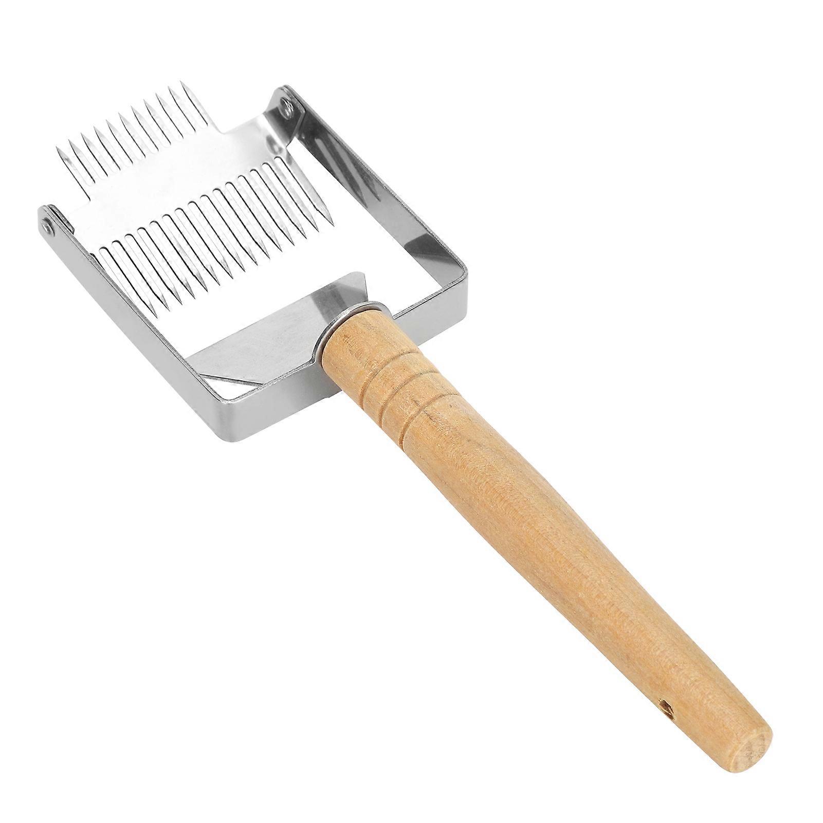 Beehive Honey Scraper Double Head Uncapping Fork Shovel Tool Beekeeping Equipment