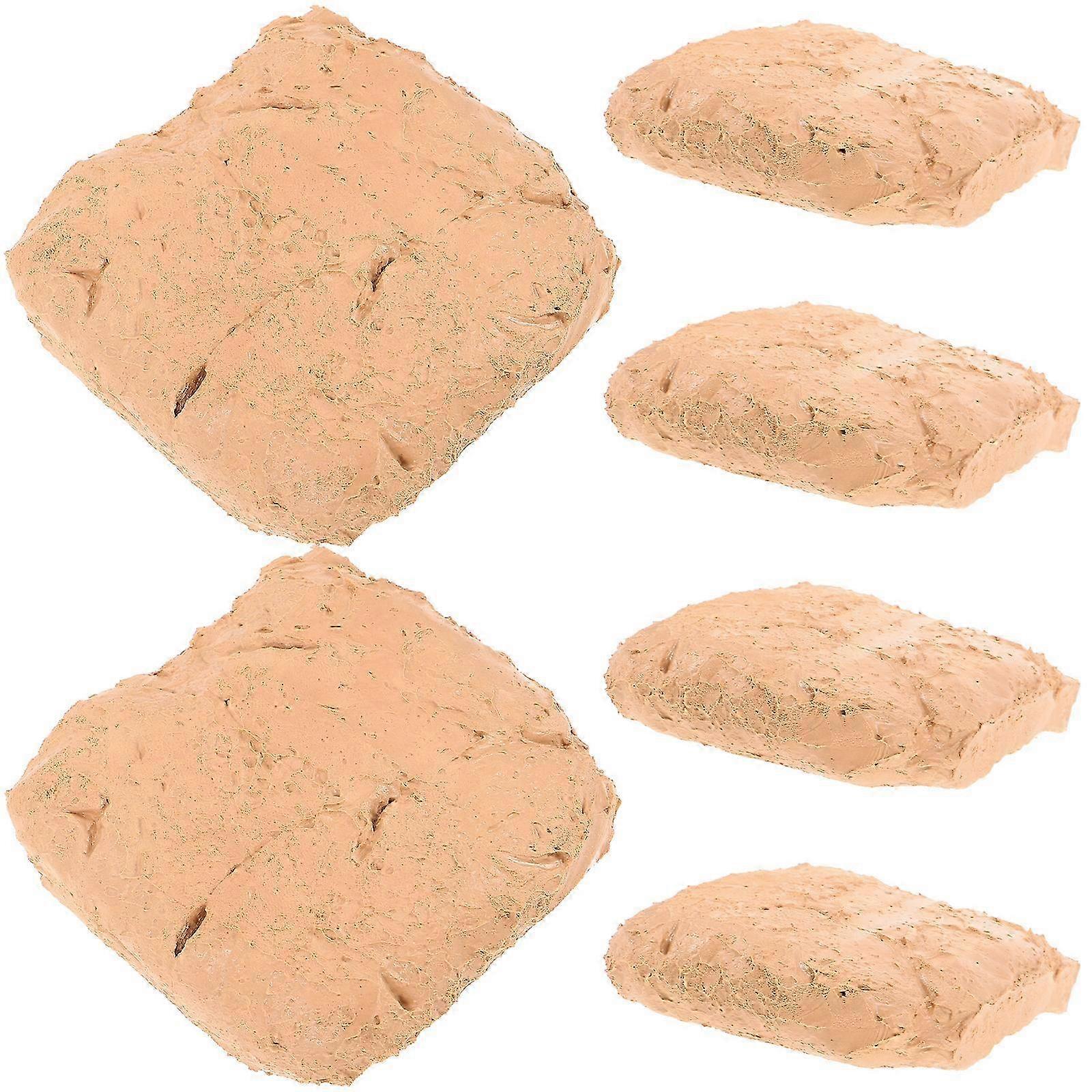 6 Pcs Auto-durcissement Poterie Argile Bricolage Artisanat Argile Pratique Pâte À Modeler Multi-usage Argile Pâte À Modeler