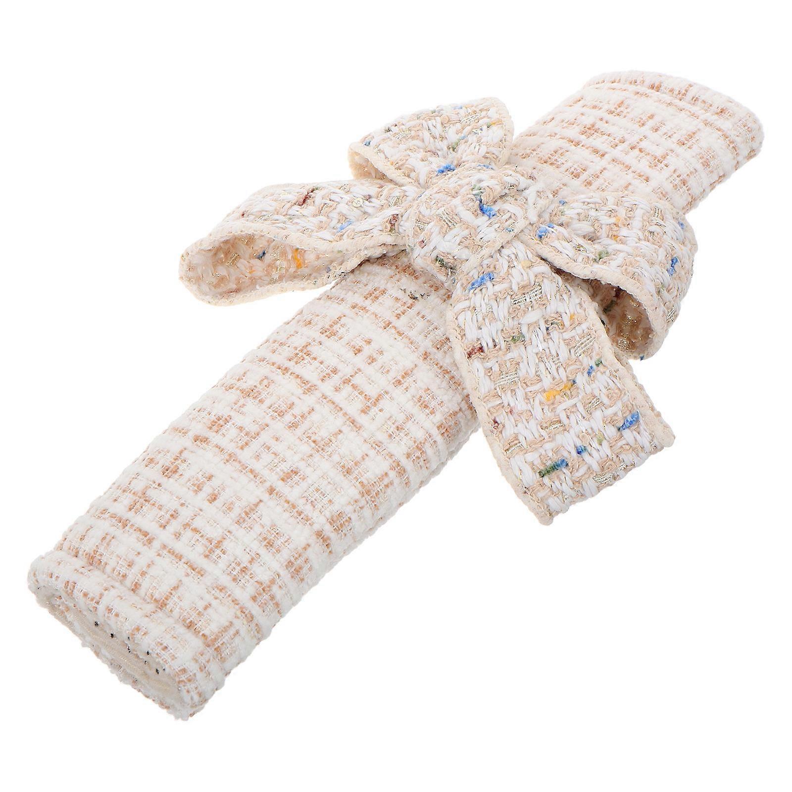 Multi Color Cover with Bow Design Safety Belt Protector