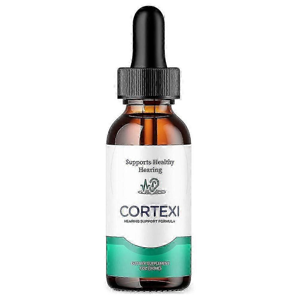 2 Pack Cortexi Drops - For Ear Health Hearing Support Healthy Eardrum 30ml