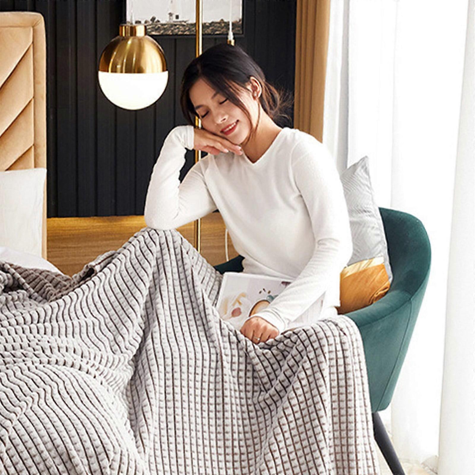 Cyber Monday Deals 2024: Viflosae Multifunctional Flannel Blanket, Soft & Breathable, Machine Washable, All-Season Napping Blanket – Compatible with