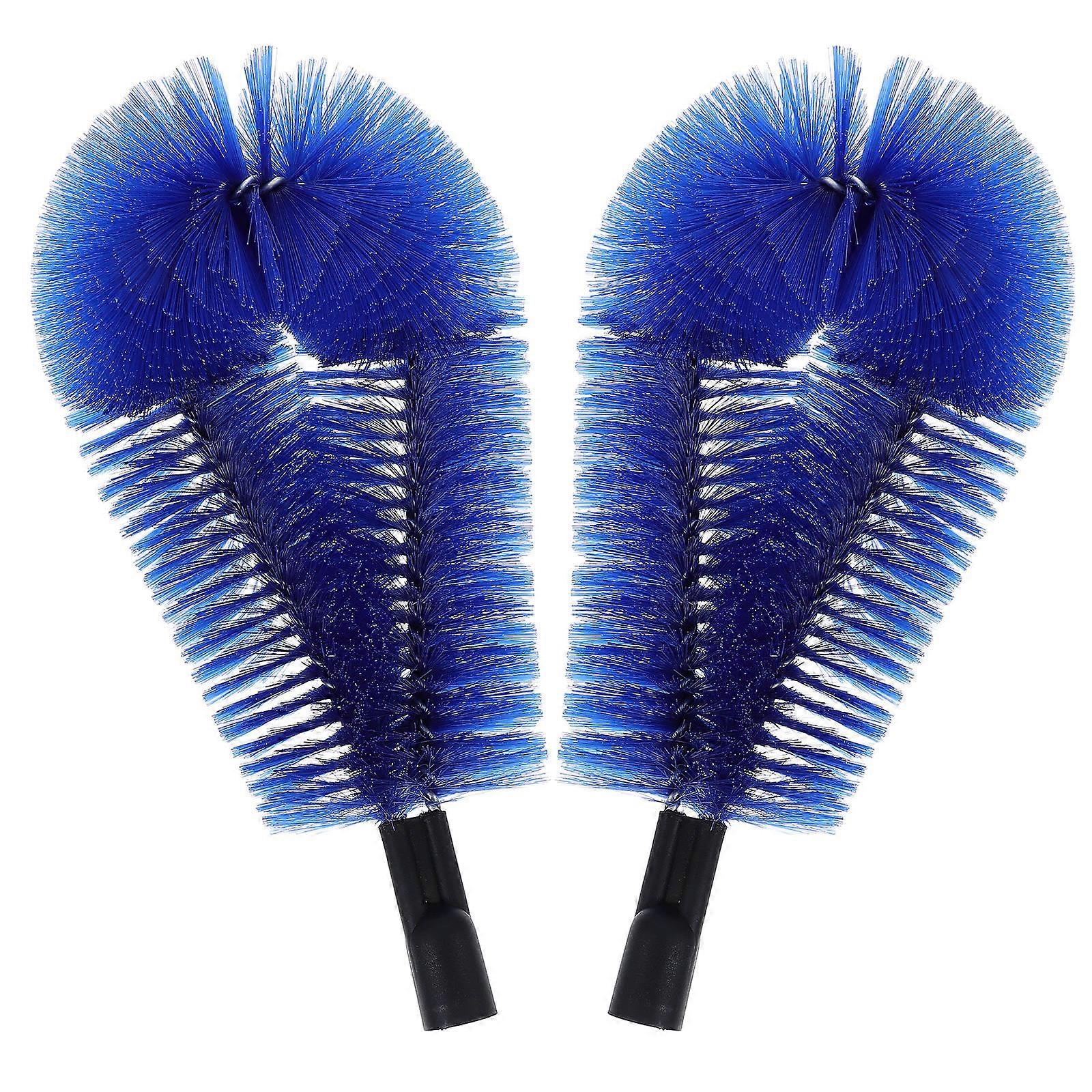 Gutter Cleaning Brush Head for Efficient Roof Gutter Dust Removal 2Pcs Set
