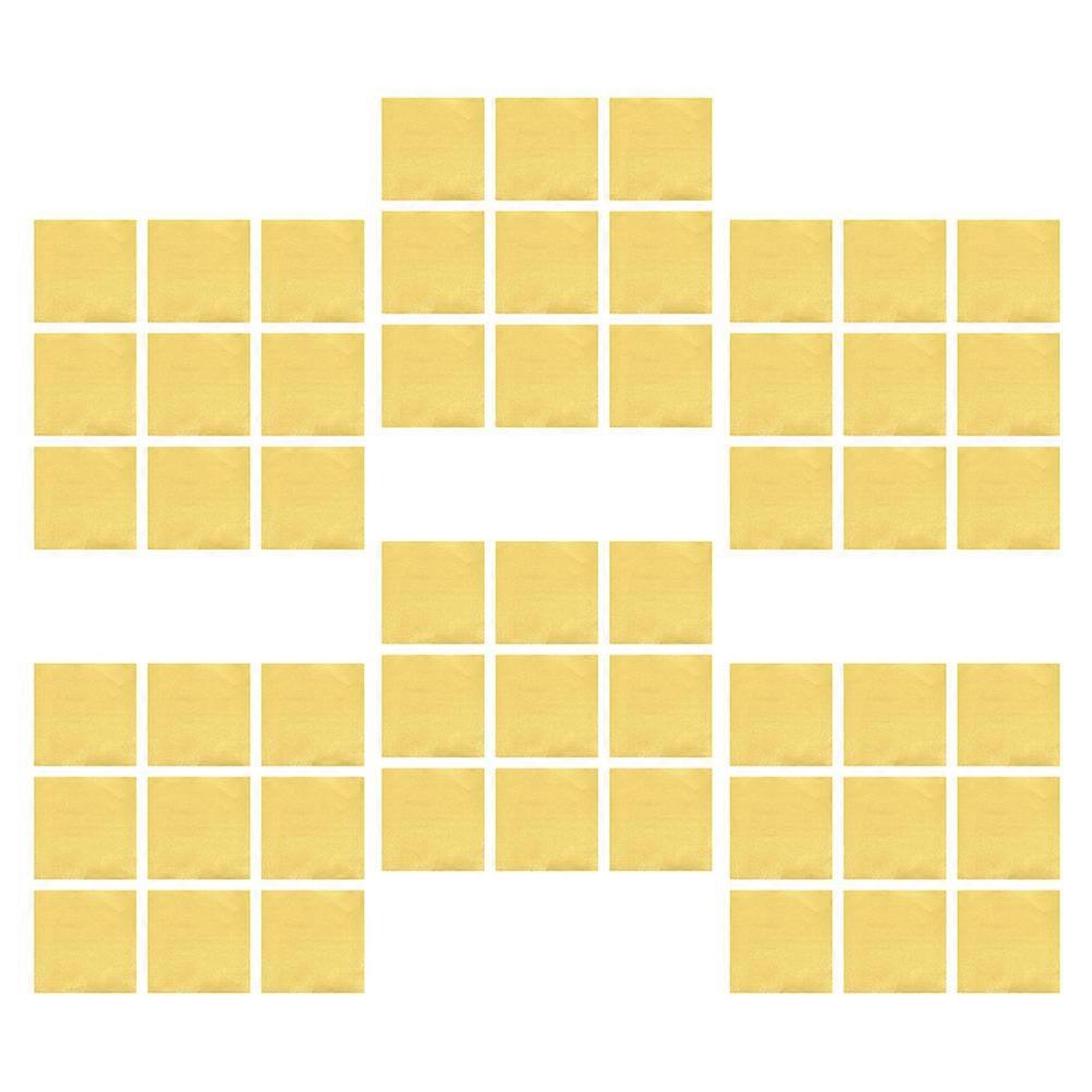 Shiny Origami Paper For Creative Art Projects 200Pcs Square Craft Paper For Beginners In Golden Color Suitable For Handicrafts