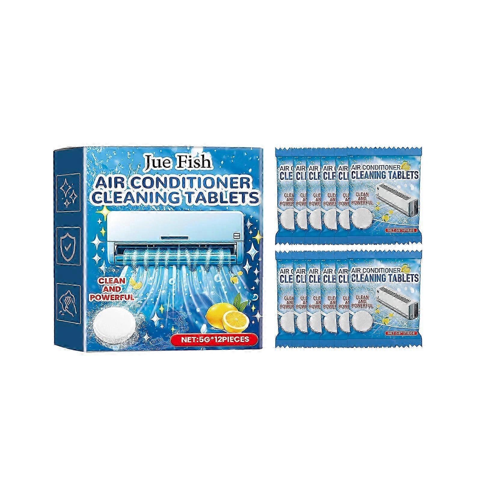 air conditioner cleaning Effervescent tablets contain lauryl polyether-7 and sodium lauryl polyether sulfate
