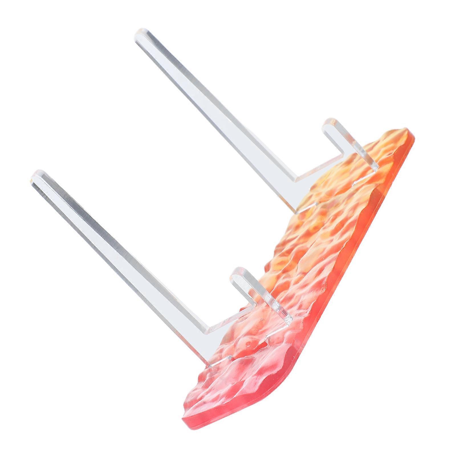 Multi Color Acrylic Display Stand for Badges Cards and Pins