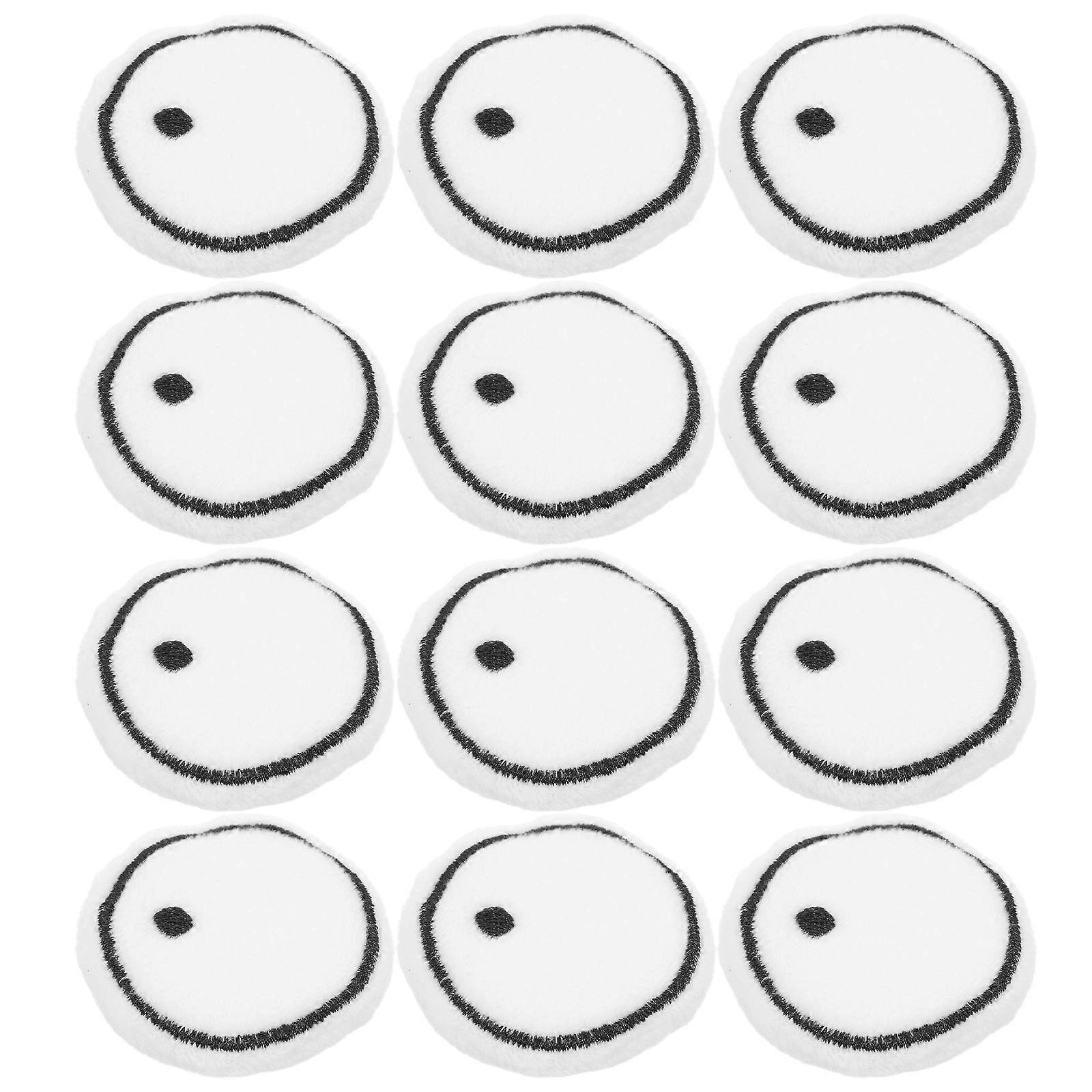 Plush Doll Eyes for Crafts with Realistic Design 12Pcs for Handmade Toys