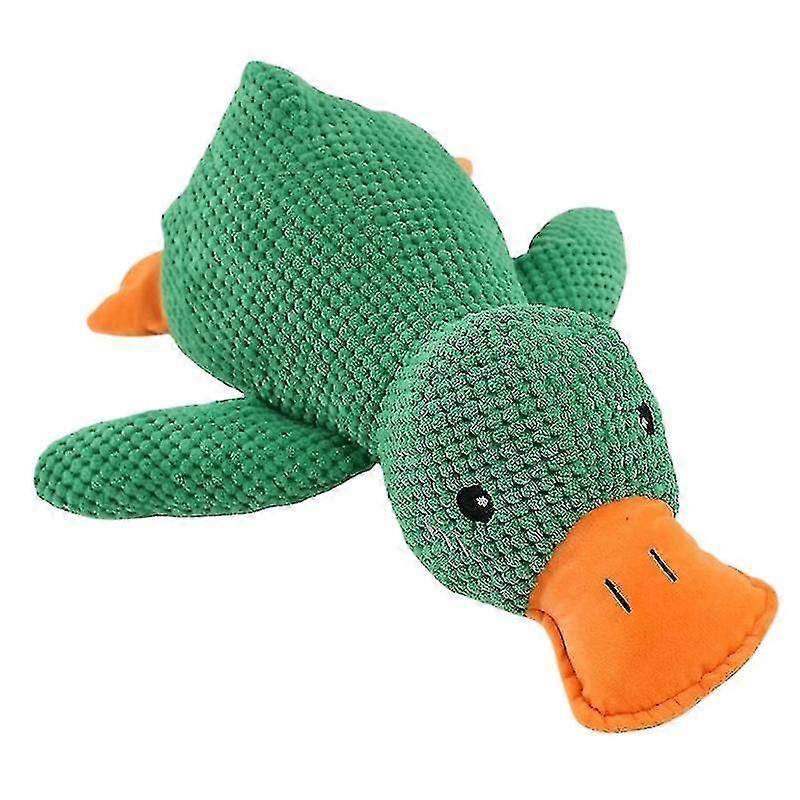 The Mellow Dog Calming Duck Dog Stuffed Animals Chew Toy Durable Squeaky Dog Toys Wild Goose Chew Toy For Indoor Puppy