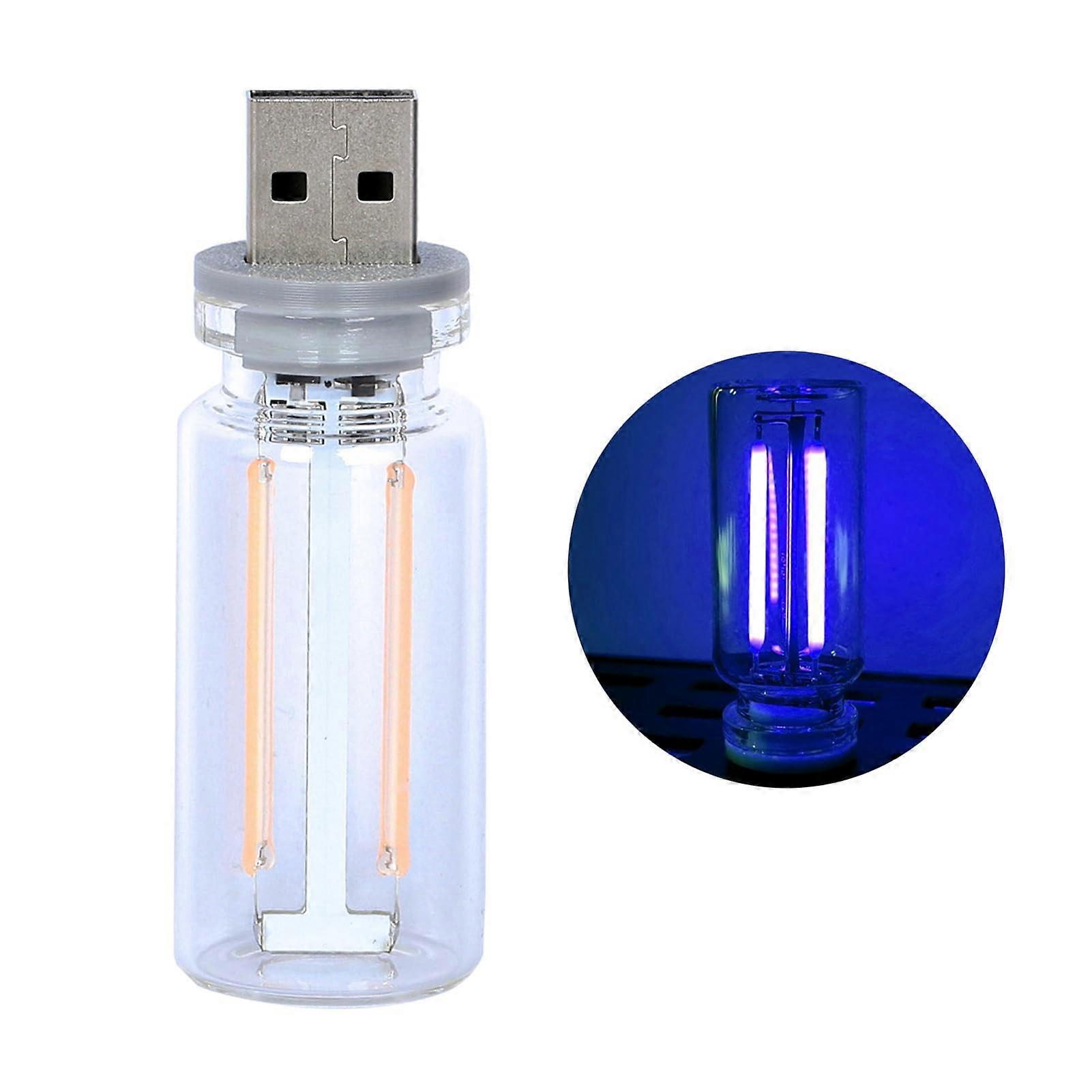 USB LED Car Light RGB Ambient Lighting with Touch Control Adjustable Brightness for Interior