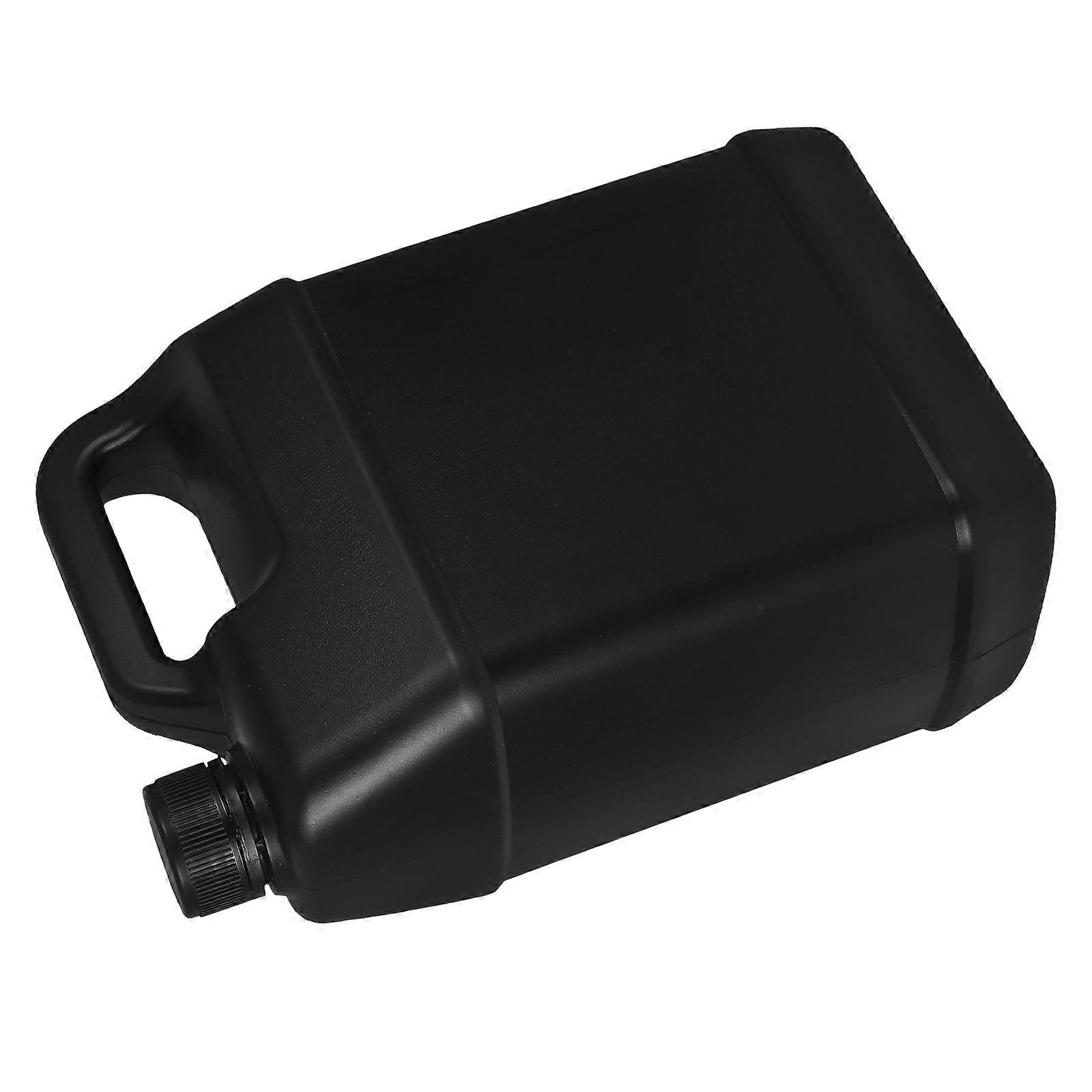 Liquid Bottle Empty Bottle with Cap for Storage Use 4L Hdpe Black