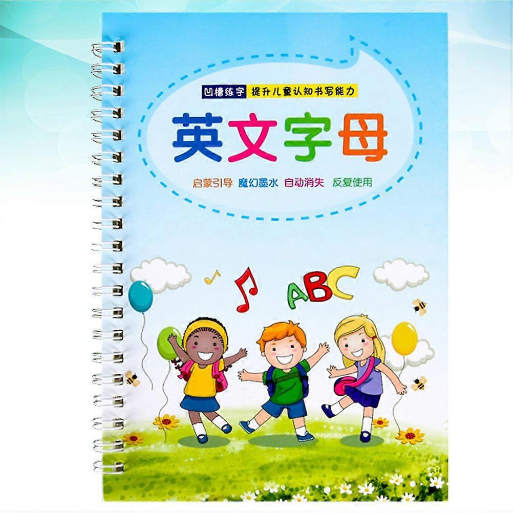 Calligraphy Practice Book Writing Practice Tool for Handwriting Use 3Pcs Blue