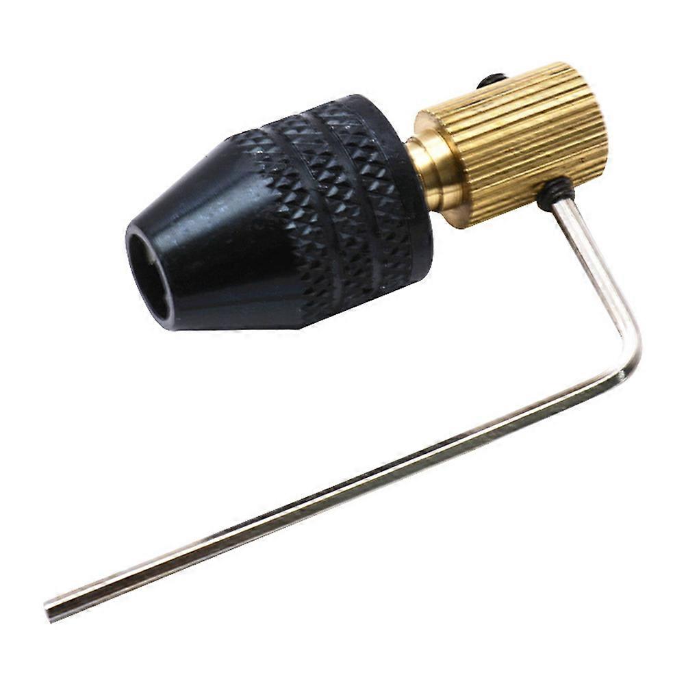 Mini 3-Jaw Keyless Drill Chuck Adapter for Machinery Uses