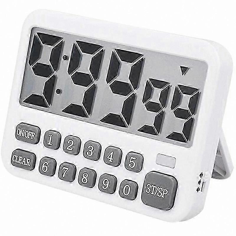 Adjustable Digital Timer for Kitchen, Count Up/Down with Direct Digit Input