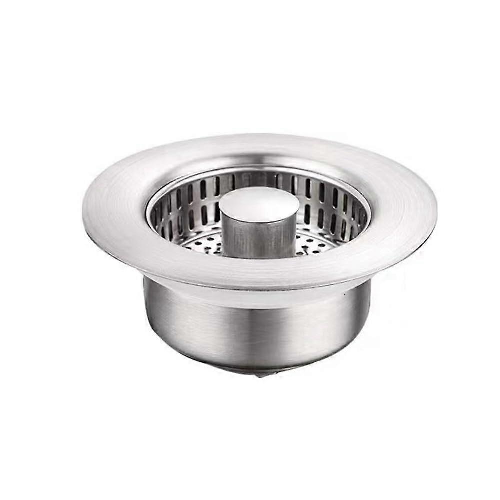 Stainless Steel Sink Strainer Basket with AntiClogging Design and Fast Water Drainage