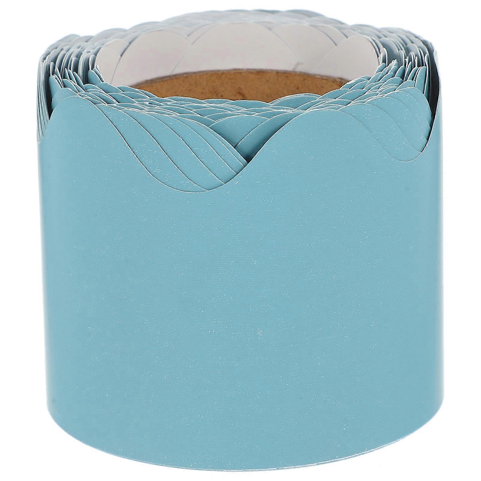 Scalloped Bulletin Board Borders Trim Borders for Classroom Use 4 Rolls
