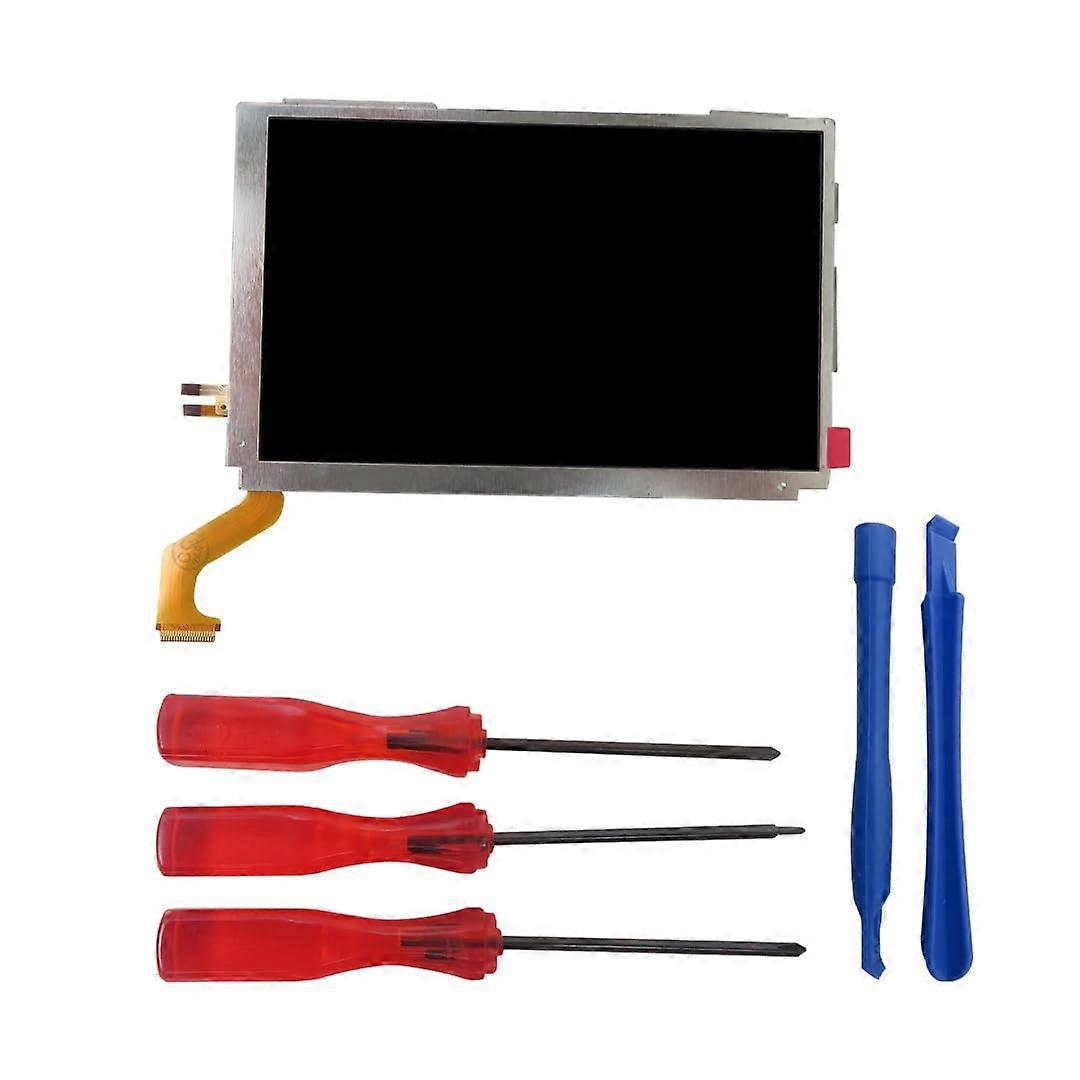 Upper LCD Screen Replacement Kit with Tools for Full Color and Visual Clarity for Nintendo 3DS XL