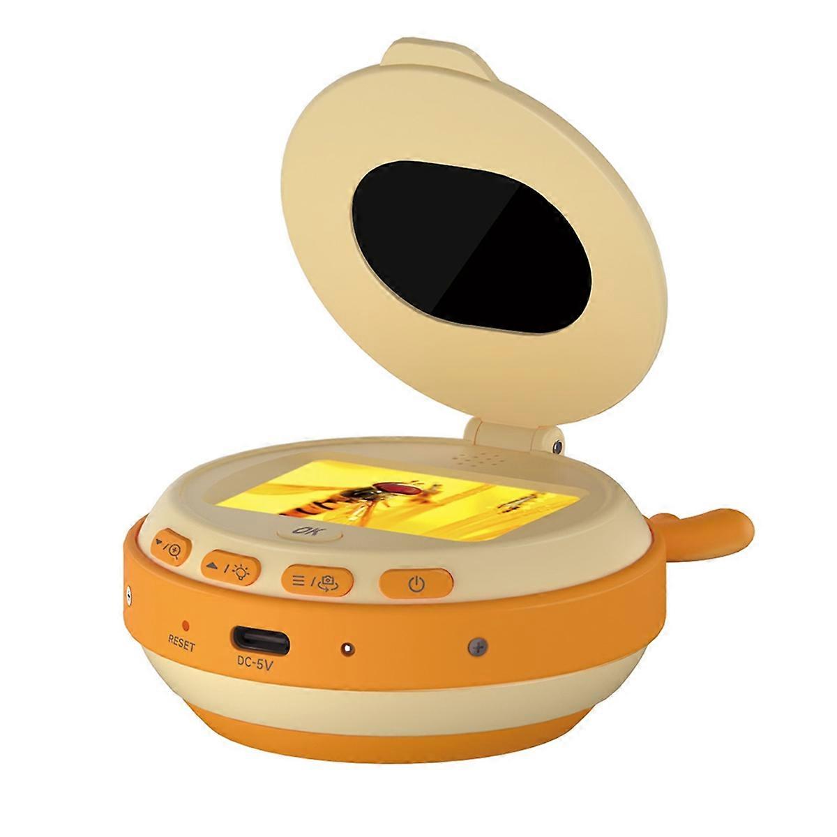 Digital Microscope Magnifier 2.0 Inch IPS Screen Microscopes with LED Light for Kids USB Lab Equipment