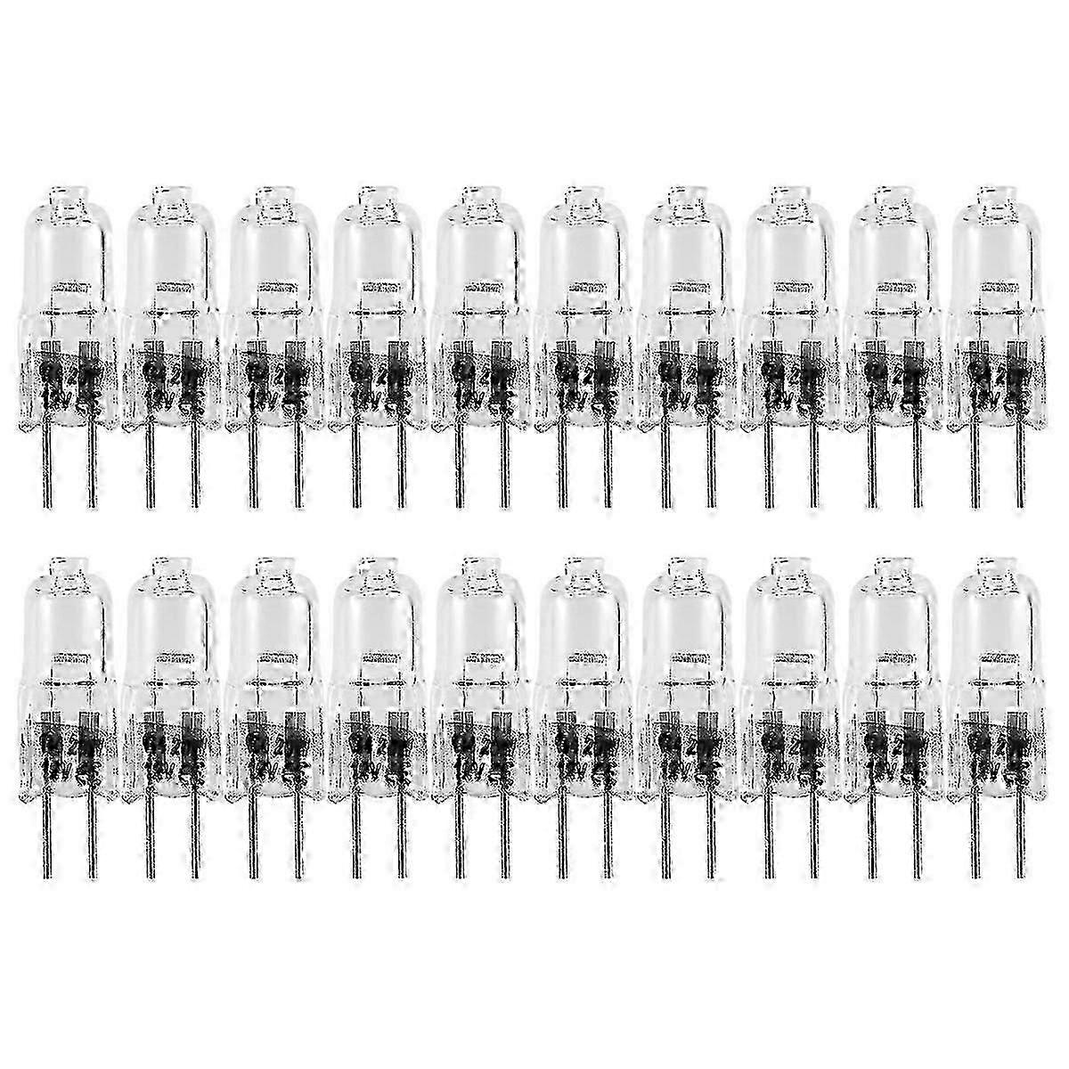 20 Pcs G4 Halogen Bulbs,20W 12V Halogen Light Bulbs