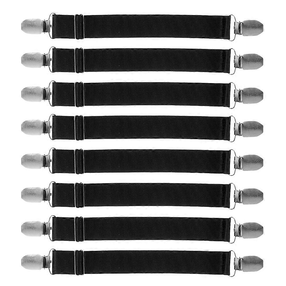 Adjustable Motorcycle Riding Pants Clips for Boot Strap Replacement 8Pcs