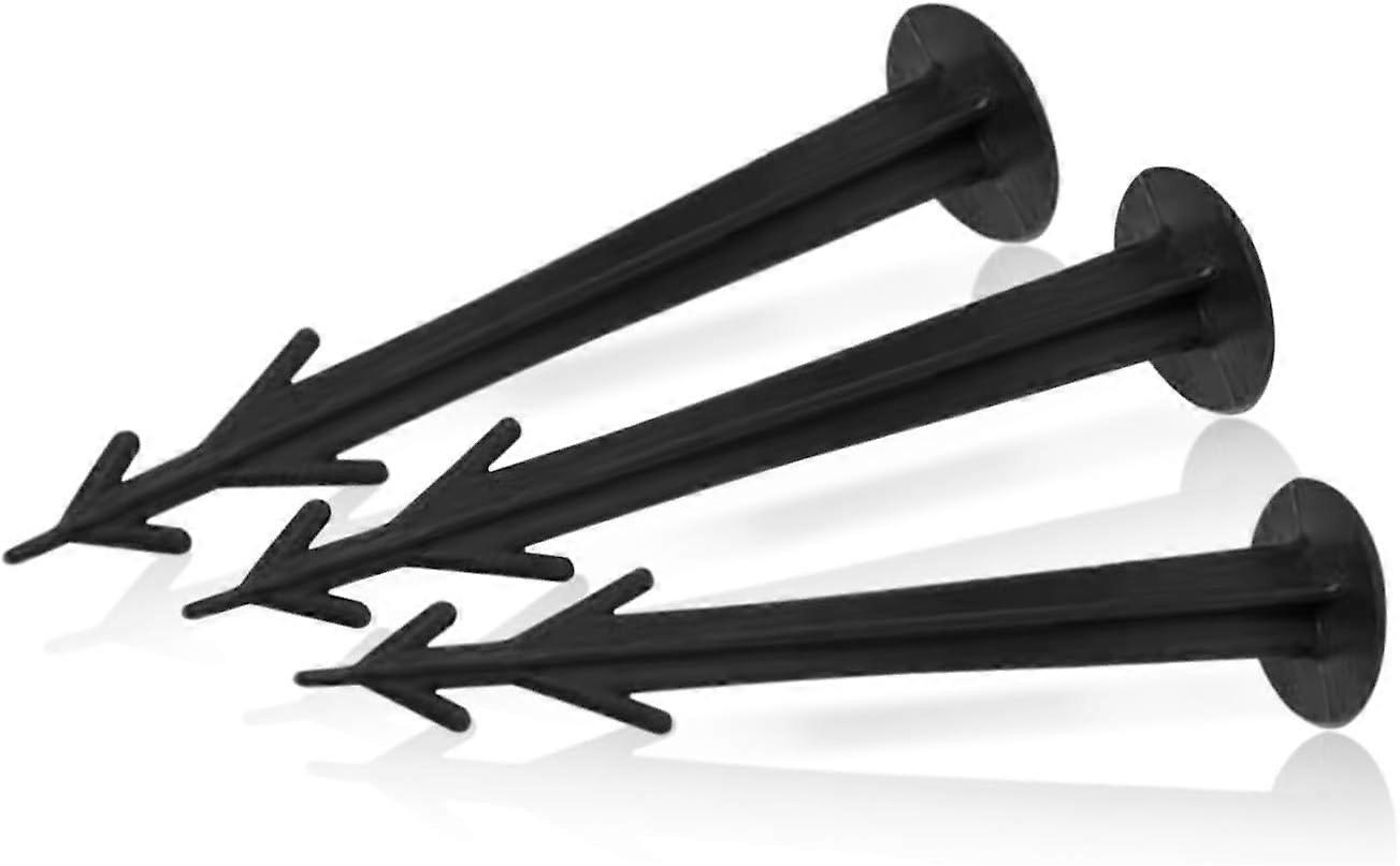 100-Piece Peg Pack, Plastic Pegs with Barbed Hooks