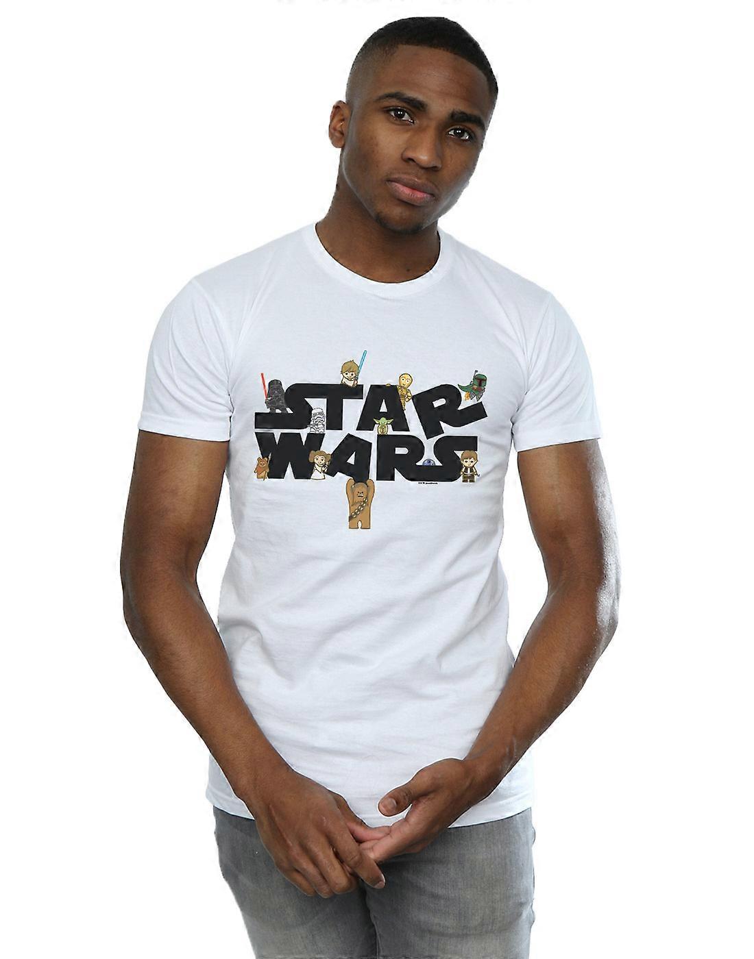 Star Wars Men's Kiddie Logo T-Shirt