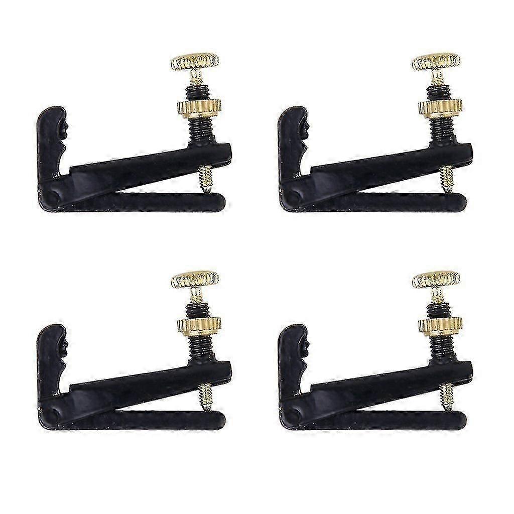 4-delige 3 / 4-4 / 4 Viool Fine Tuner String Plate