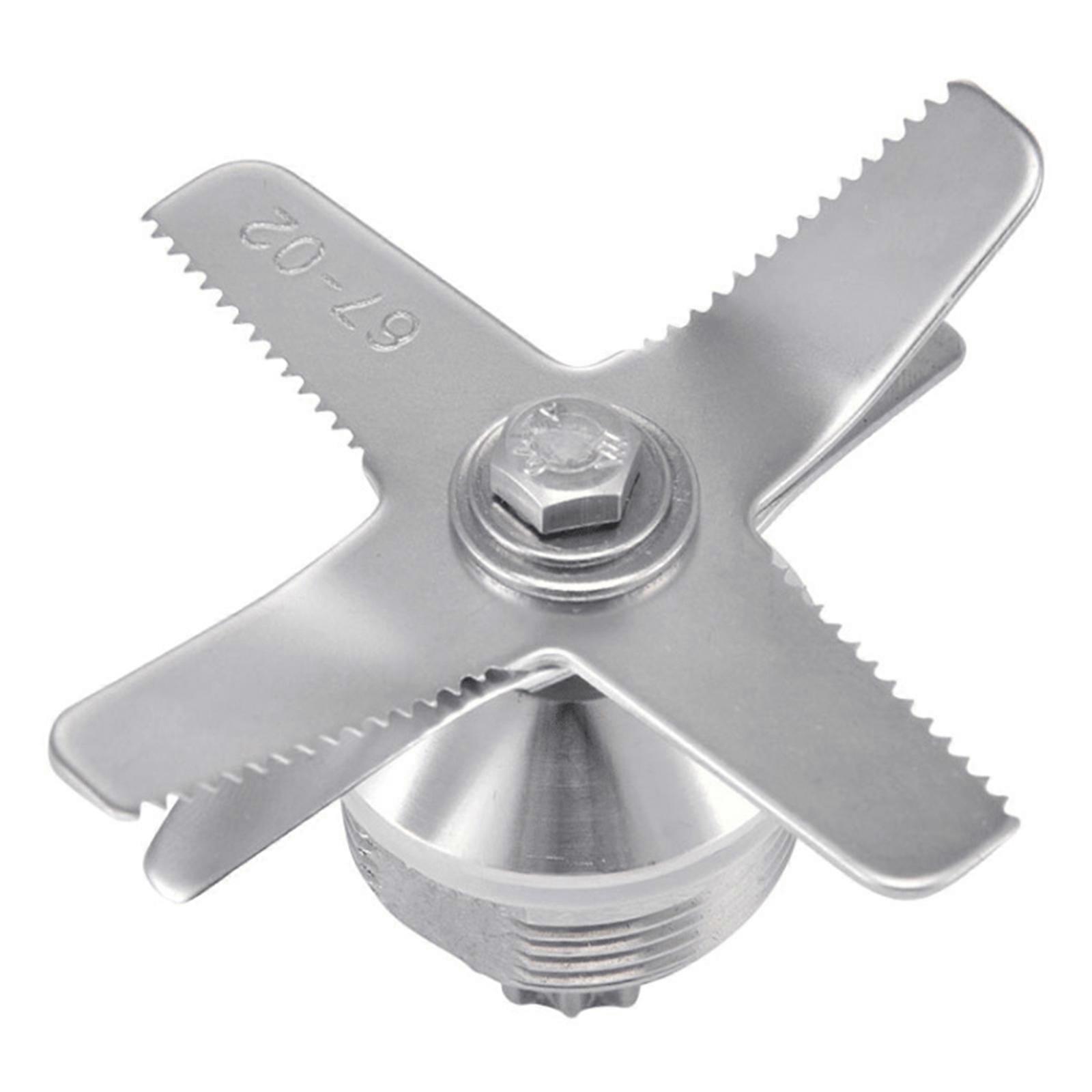 Practical Blender Blade Replacement Food Grade Stainless Steel Precise Fit Enhancing Grinding Efficiency Sharpful Edge Multicolor