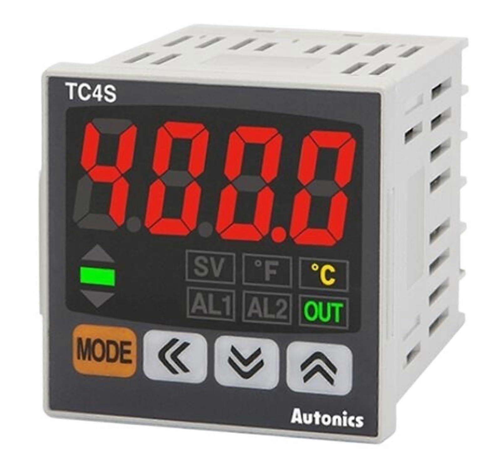 PID Temperature Controller 1/16 DIN Digital Display with Dual Relay SSR Output 100240V AC