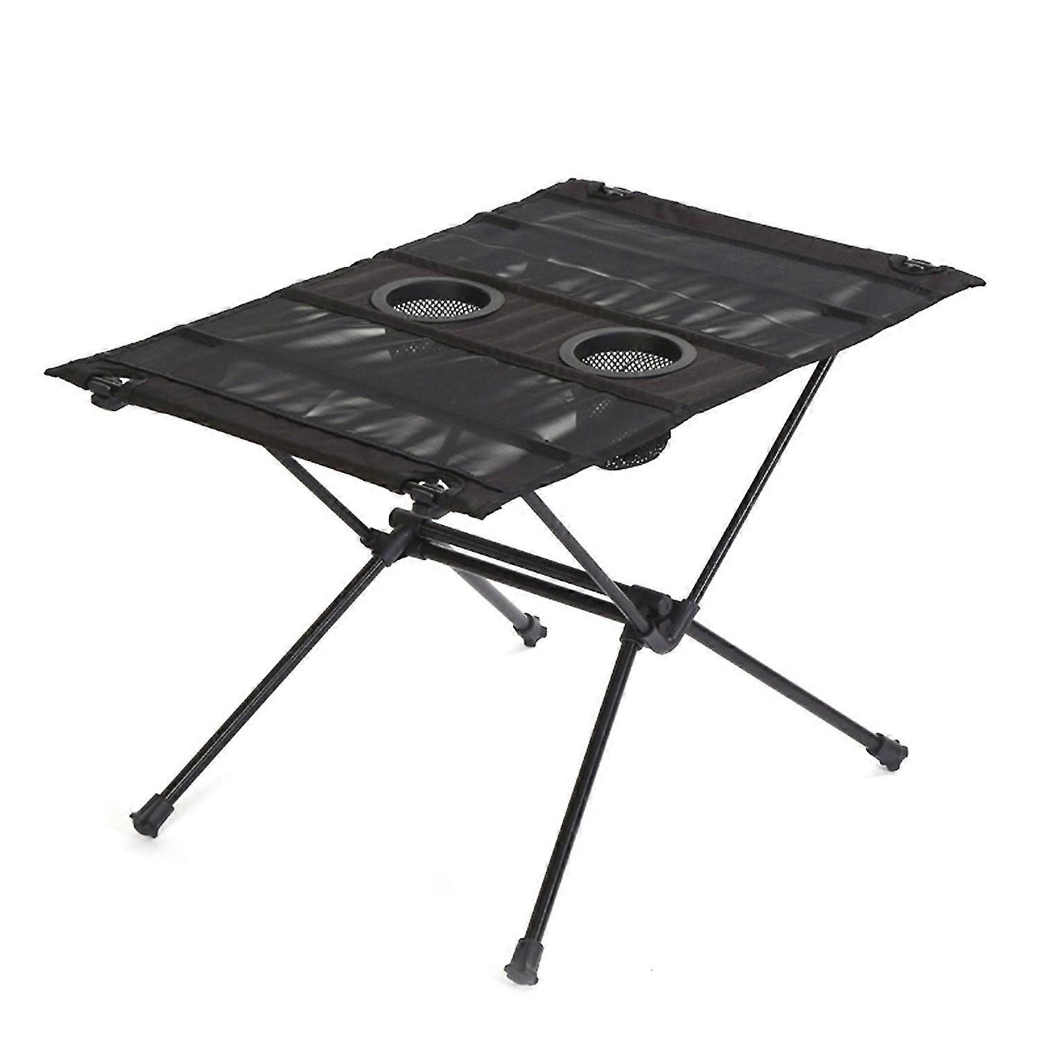 Portable Ultralight Folding Table Breahable Mesh Backpacking Table for Camping Garden