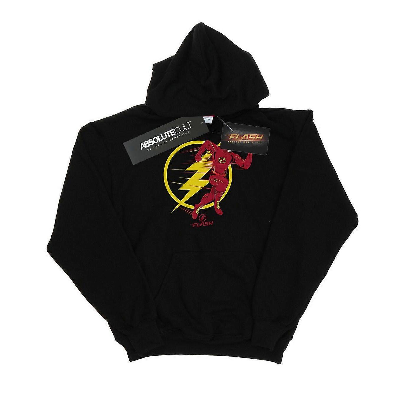 DC Comics filles le Flash Running emblème Hoodie