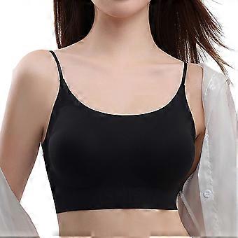 Womens Wireless Supportive Bra Comfort Seamless Push Up Bra No Underwire Full Coverage Bralette