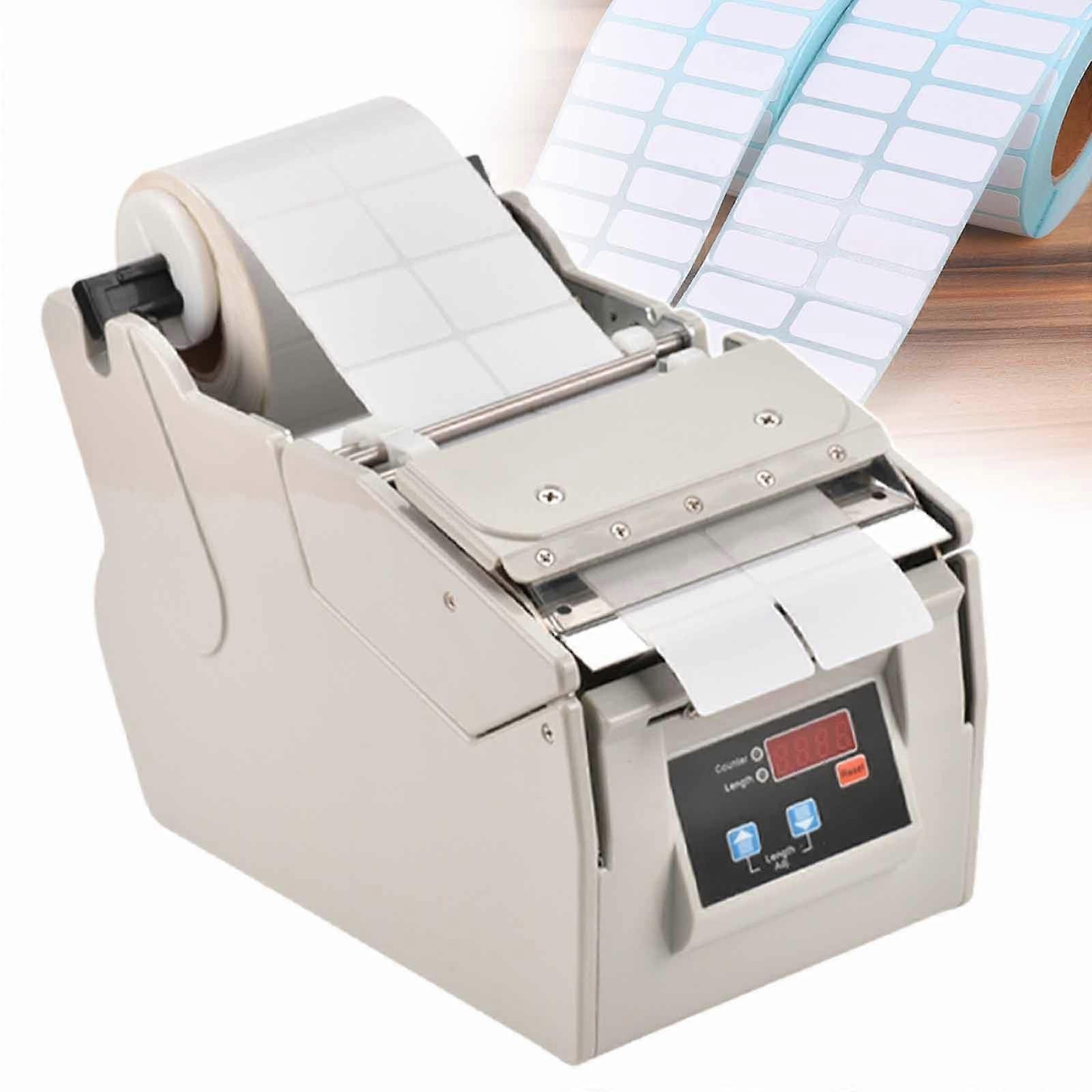 Automatic Label Dispenser with Digital Display, Smart Sensor Peeling, Adjustable Speed, MultiRow Use