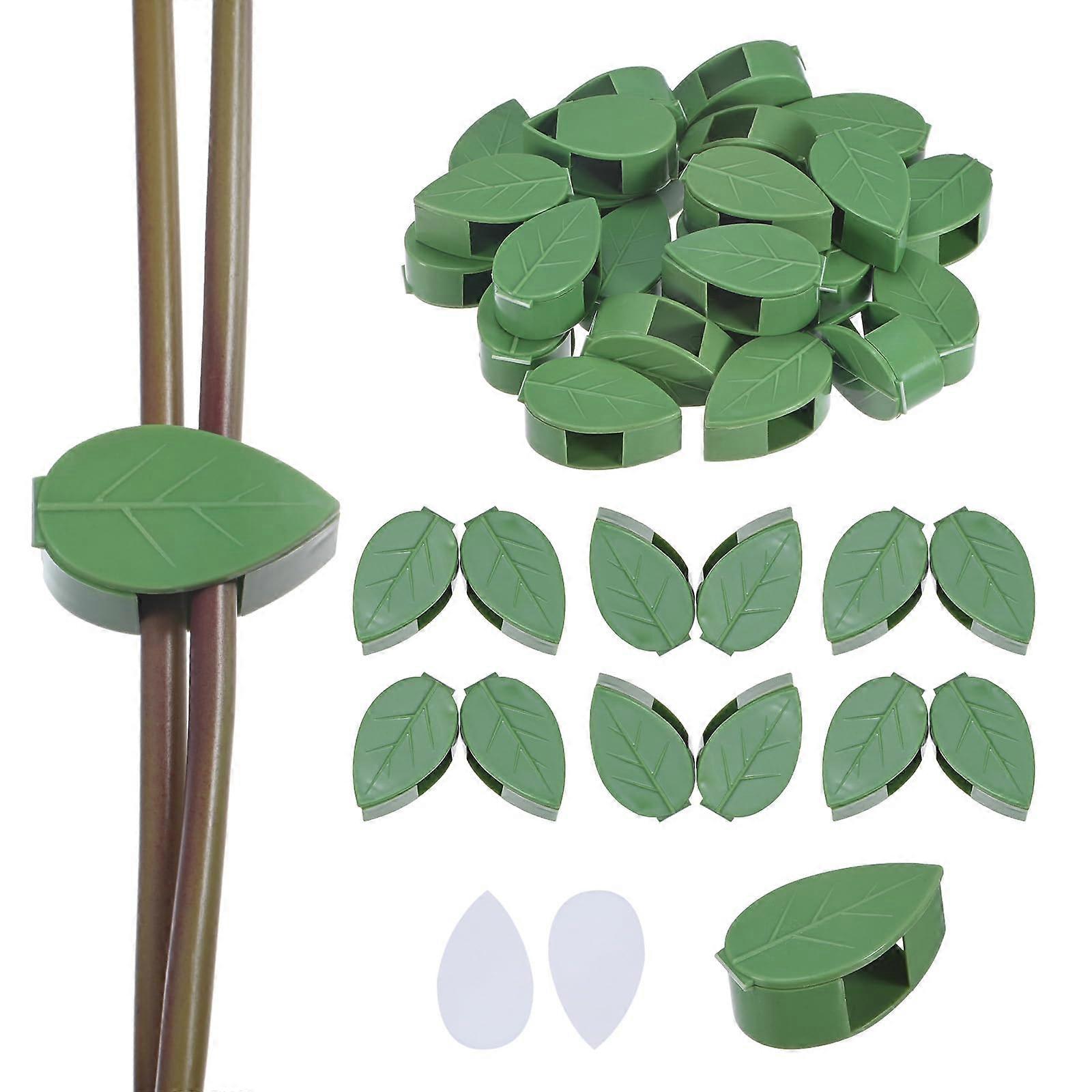 72Pack SelfAdhesive Plant Wall Clips for Secure Vine Support, Invisible Wall Mount and Cable Fixing