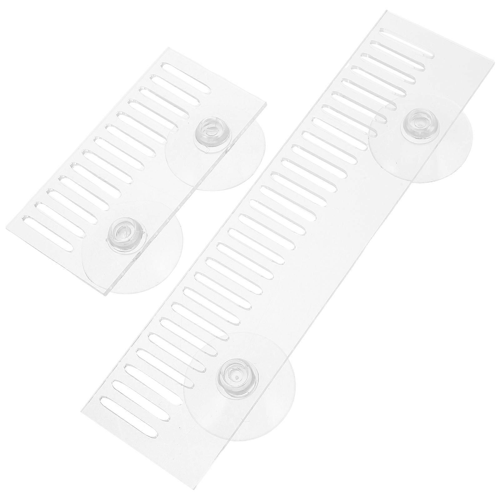 Acrylic Fish Tank Overflow Comb for Preventing Water Overflow 2Pcs