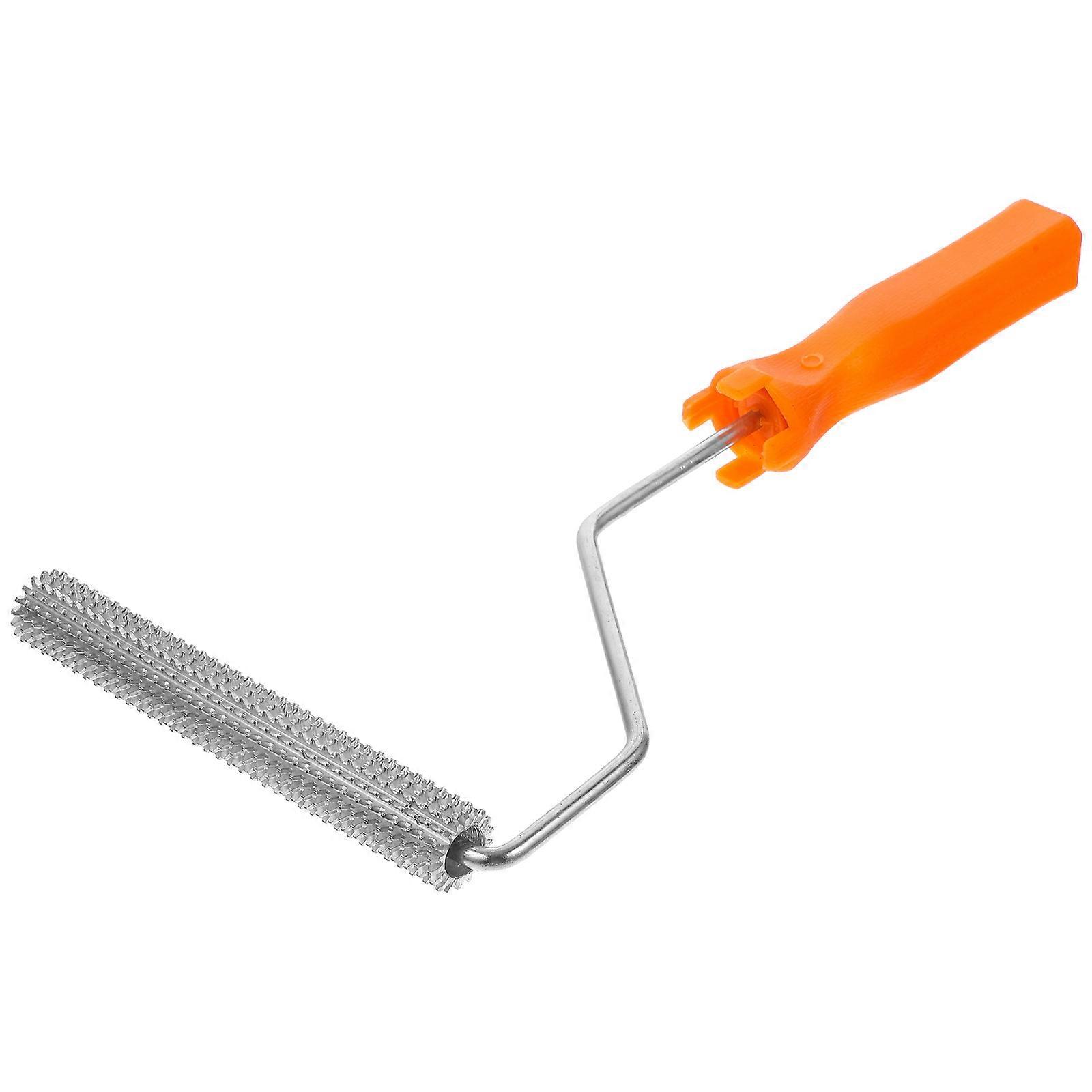 Bubble Remove Tool Cement Roller for Defoaming with Orange Handle