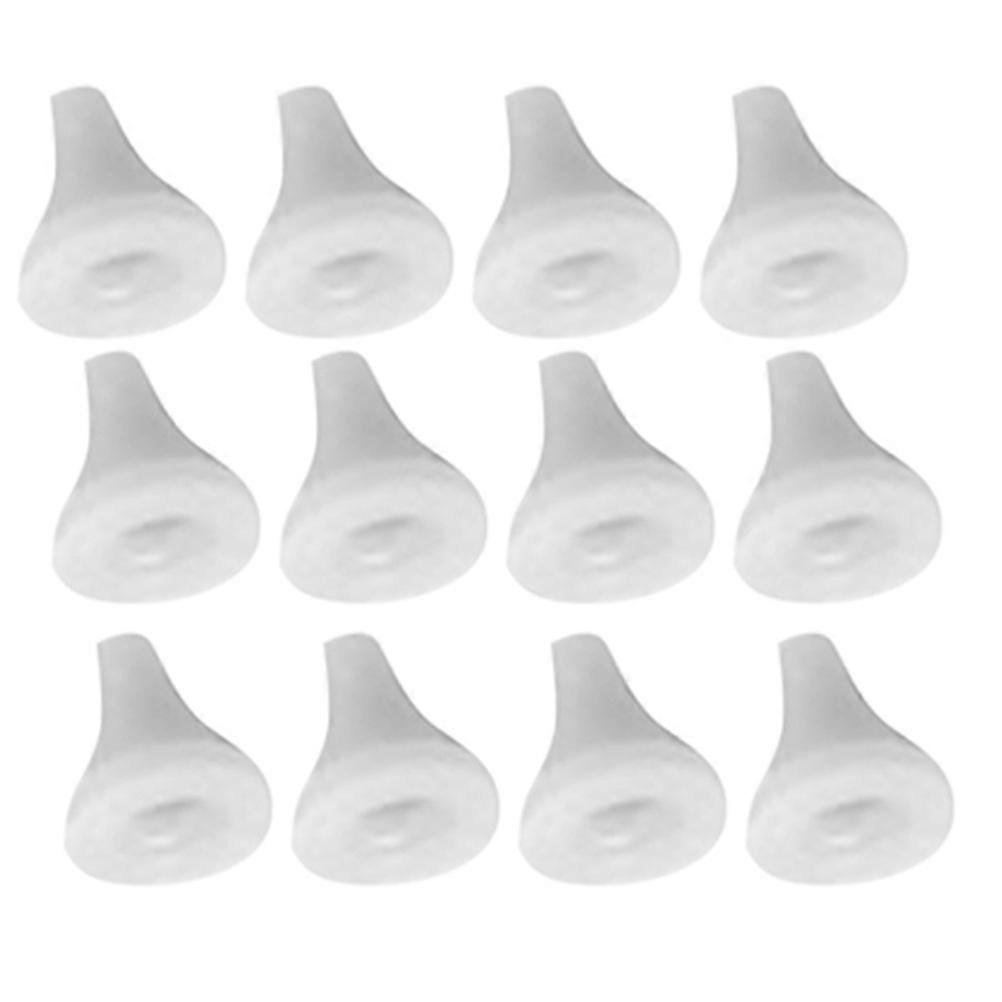 White Silicone Shower Head Nozzles Replacement Set for Shower Head 50Pcs