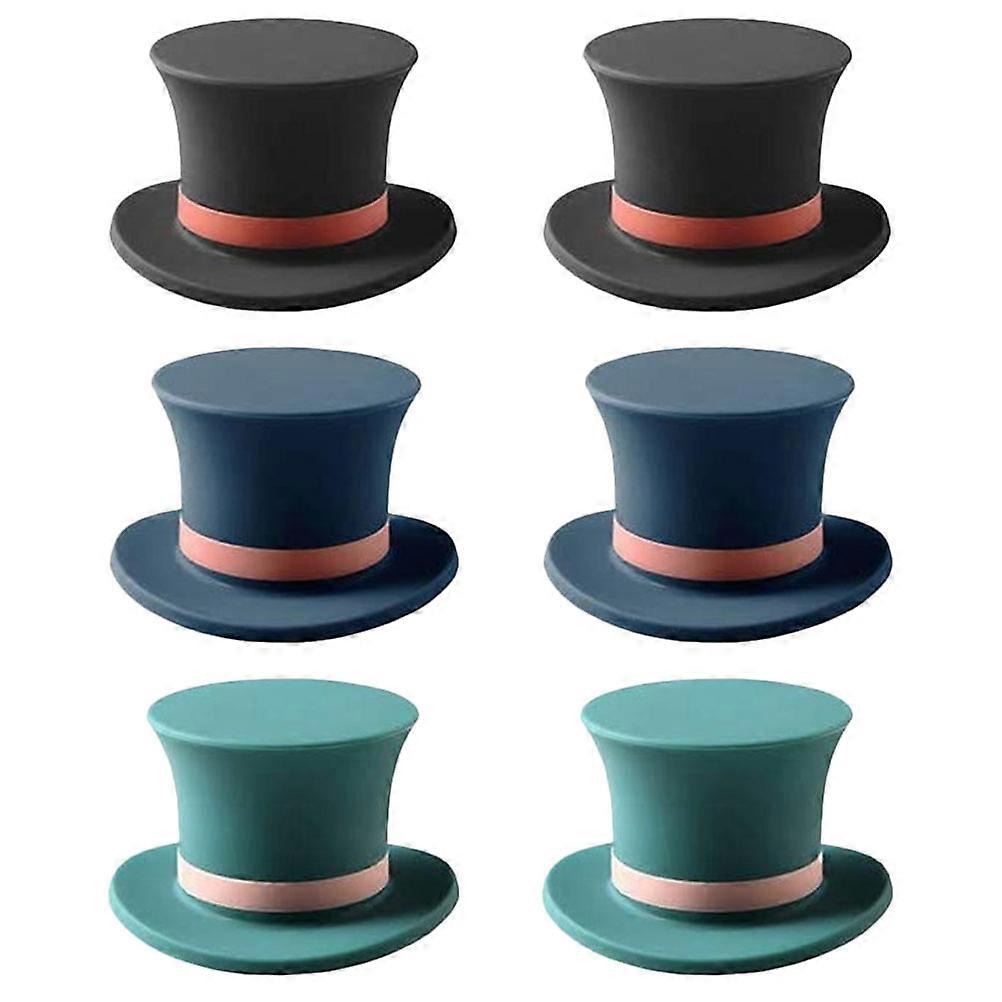 Red Silicone Airtight Seal 6Pcs Set