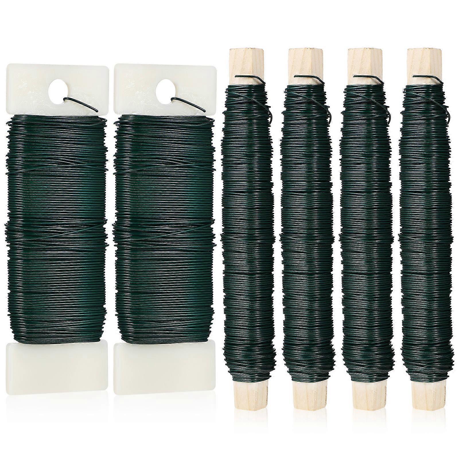 Decorative Flower Binding Wires Iron Wire for Craft Use 6Pcs Set