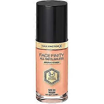 Foundation - Max Factor - Facefinity 3In1 - Shade Soft Honey Tone 77 - SPF 20 - Shine Resistant