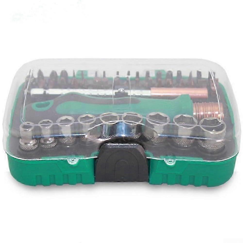 Multipurpose47in1screwdriver set with magnetic tips for quick repairs