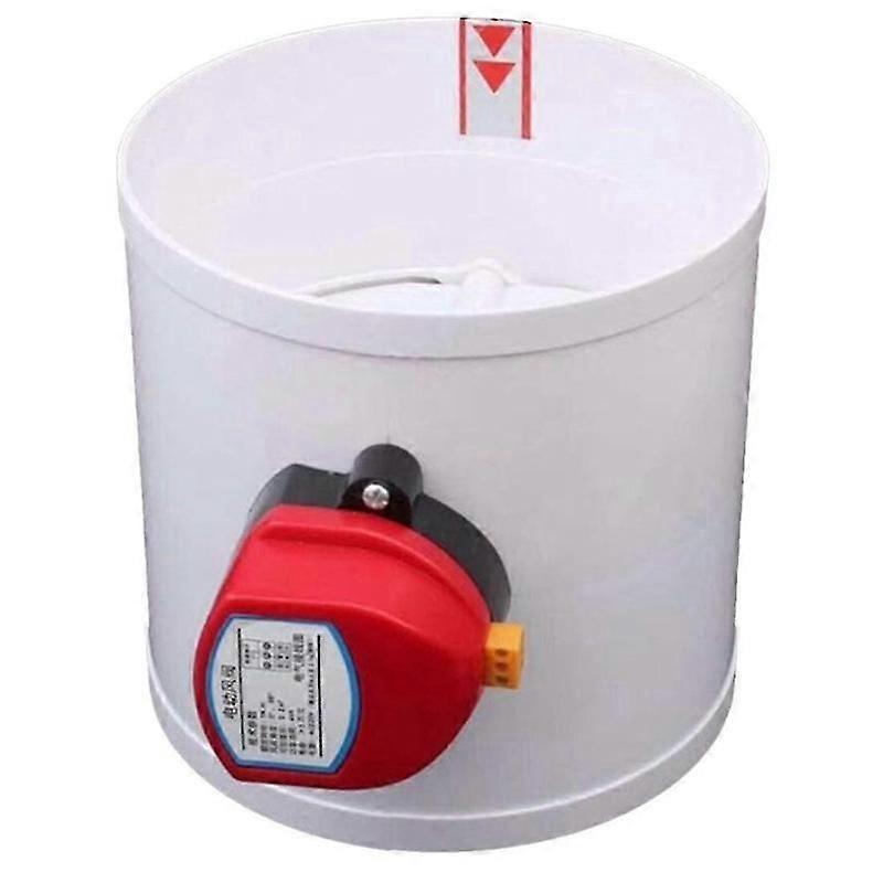 Válvula de amortecedor de ar motorizada elétrica de 6 polegadas para ventilação com atuador 220V