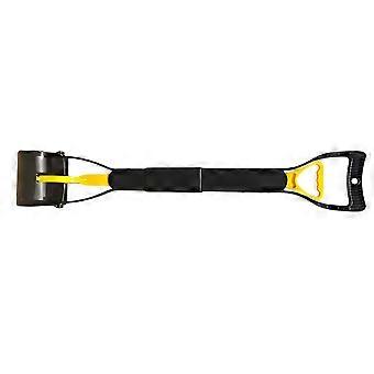 Durable ABS Plastic Animal Waste Collector With Extended 80cm Rod For No Strain Cleaning In Outdoor sectors  Yellow