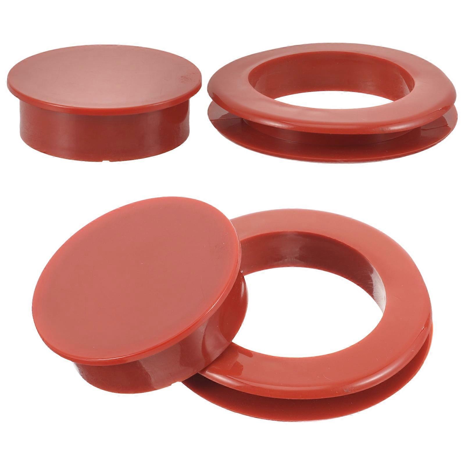 Silicone Umbrella Hole Ring Plug & Cap for Patio Table (2pcs)