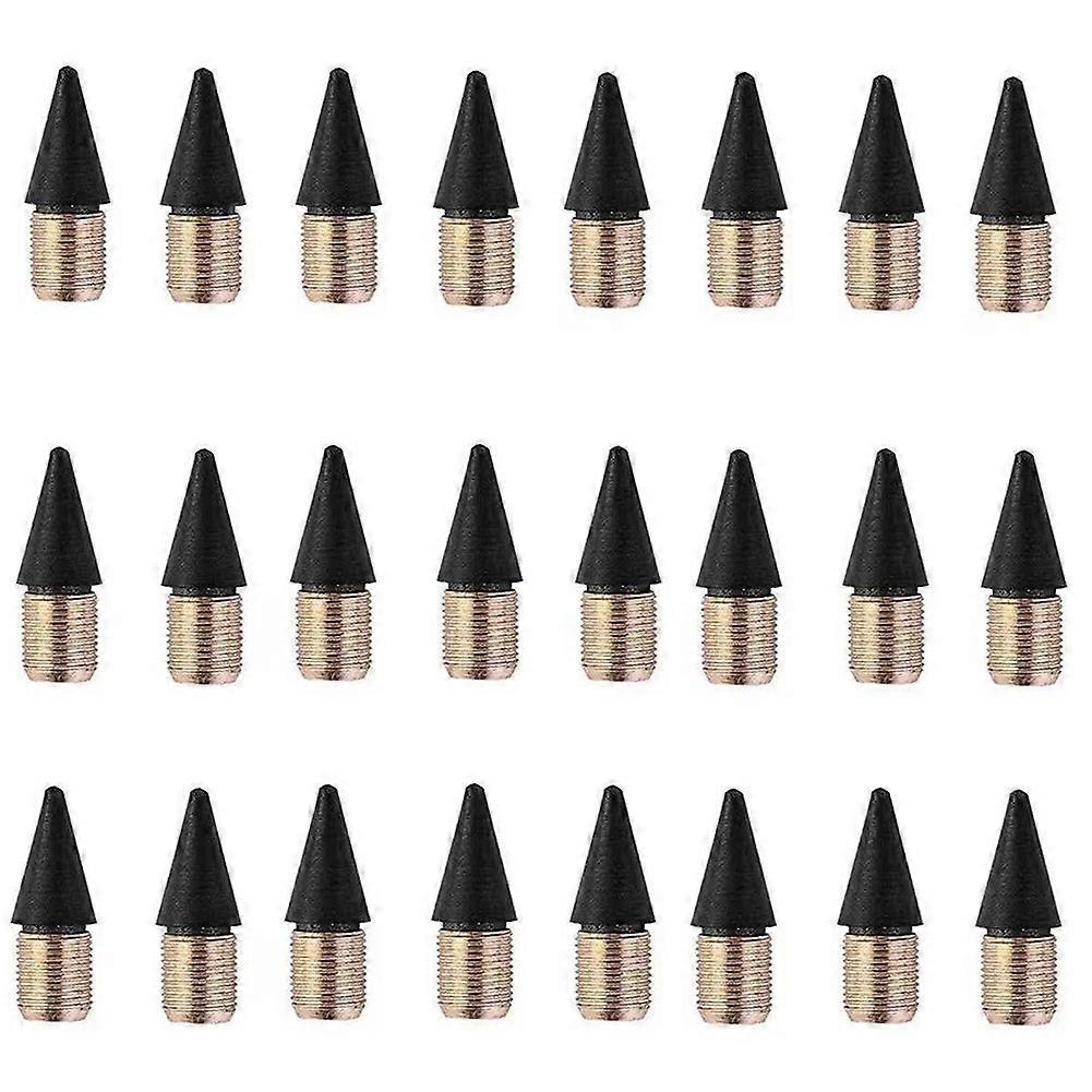 100PCS Everlasting Pencil Replaceable Refill Pencil Replaceable Nib Metal Inkless Writing Nib for W