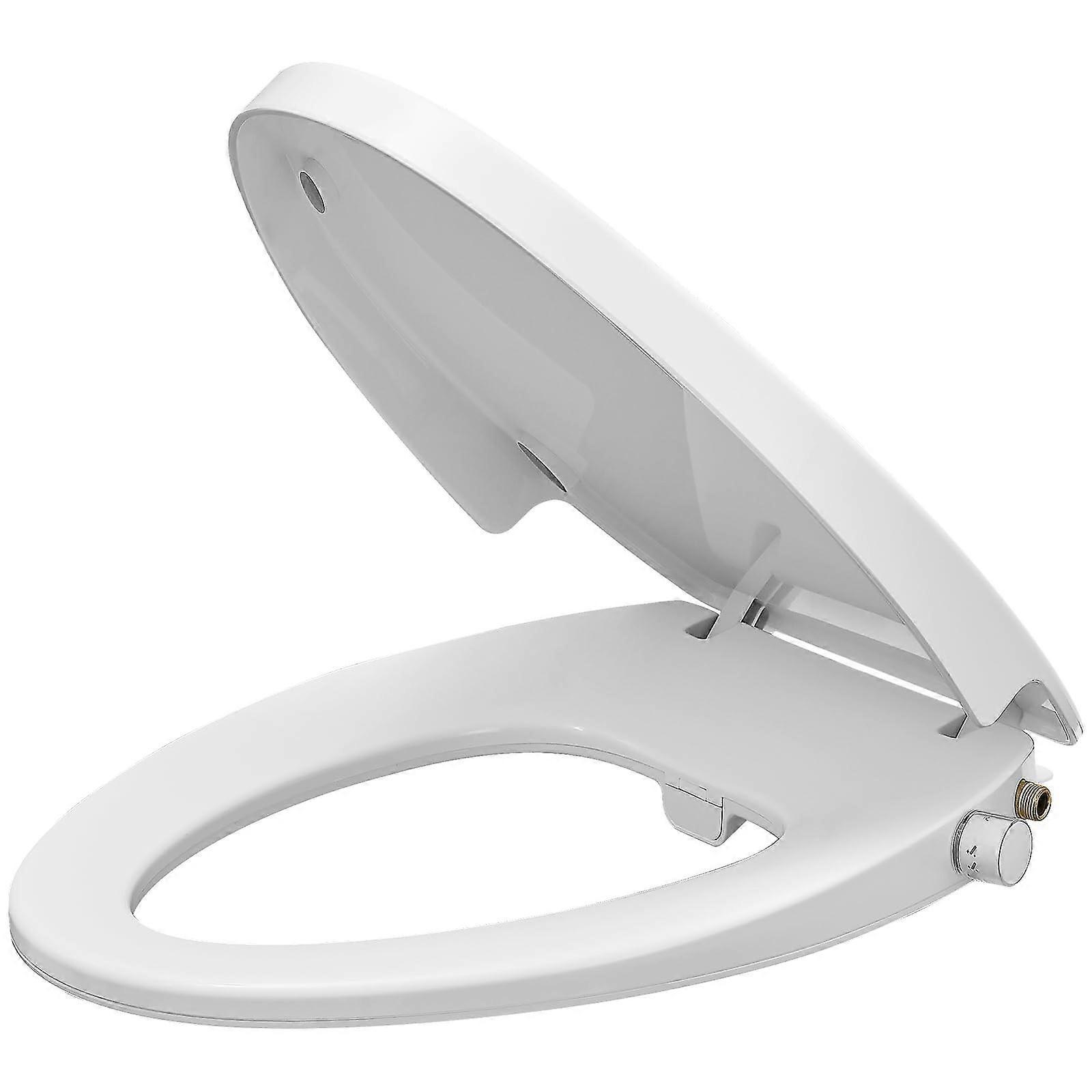 Couvercle de WC bidet à commande manuelle avec jet d'eau doux et mécanisme de fermeture silencieux - Spécifications 1 à 2