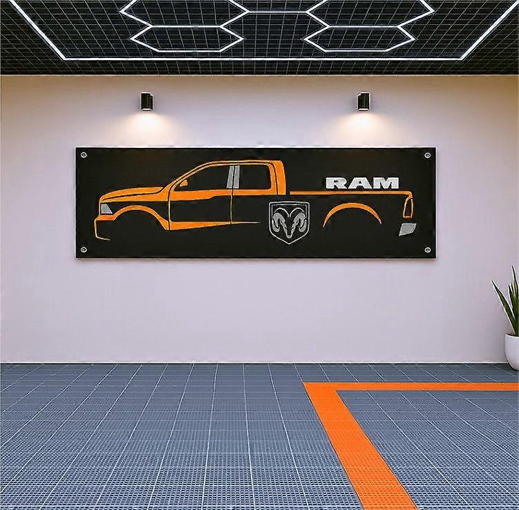 Dodge Ram Flagga Banner FB1039
