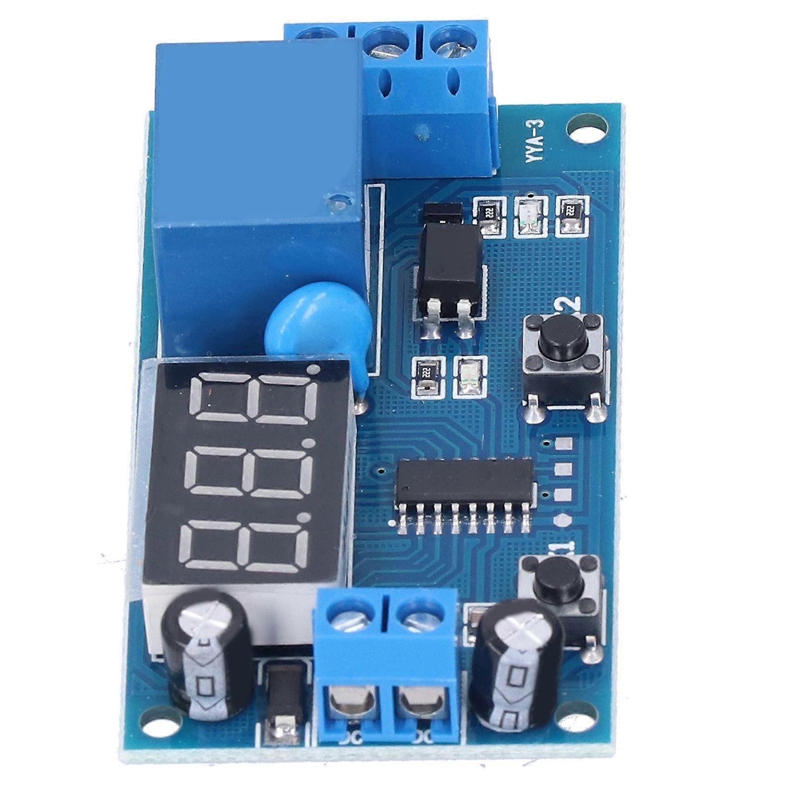 Time Delay Relay Timer Controller Module Adjustable Countdown Control Switch 12V