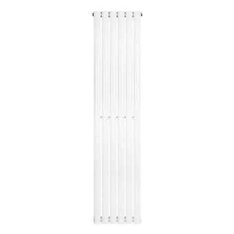 Oval Single Column Radiator 1600 x 360mm Modern Designer Single Panel Central Heating Heater Gloss