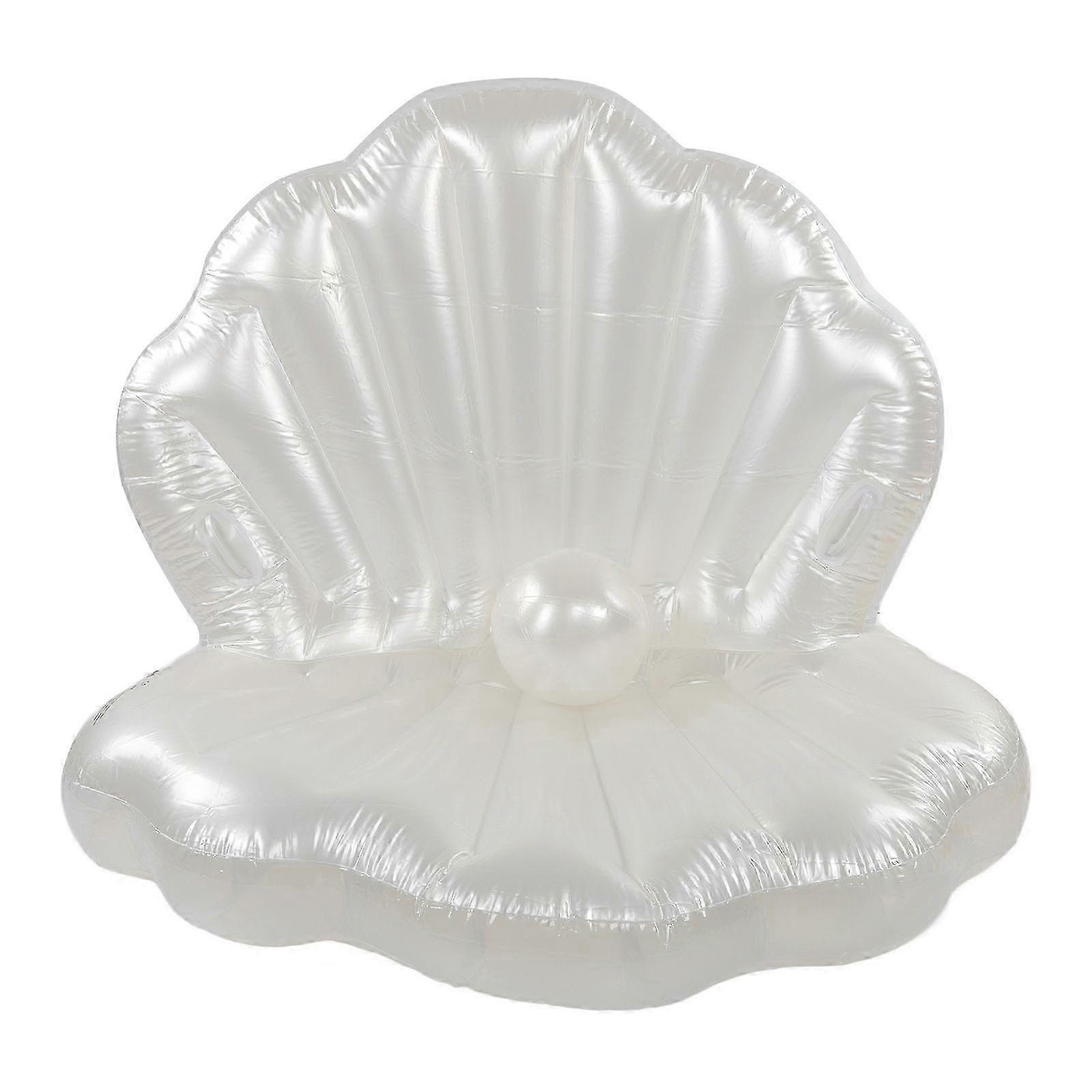Pearl Shell Inflatable Floating Row Swimming Pool Inflatable Floating Bed Swimming Ring