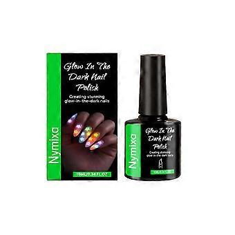 Luminous Nail Polish (Vibrant Green) Daily Party Nail Art Decoration Products, Convenient Dark Night Luminous Nail Polish