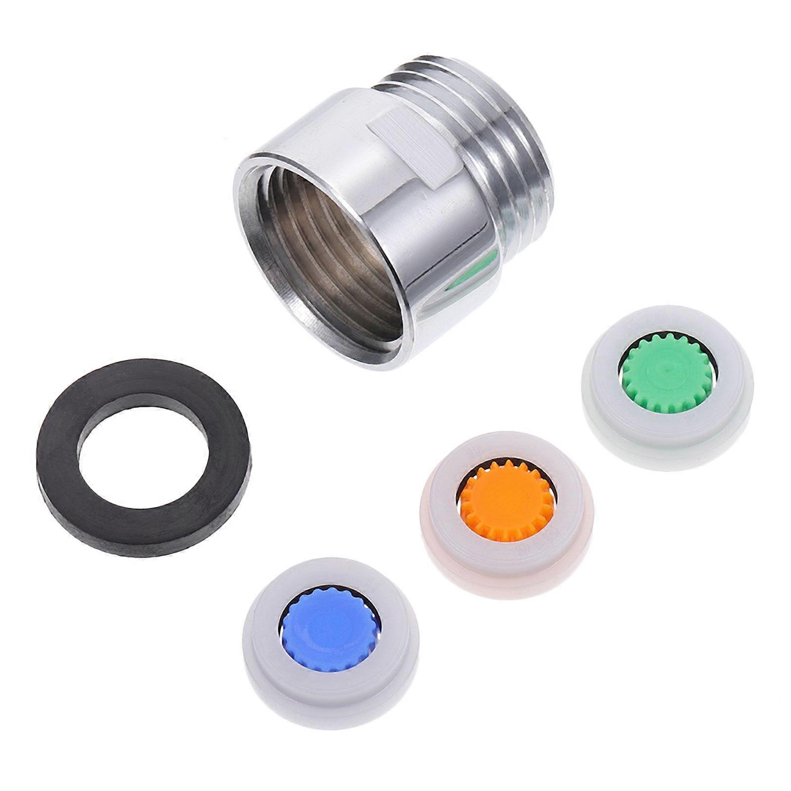 4pcs Shower Head Flow Control Valves Set Water Saver Device Flow Restriction Kit